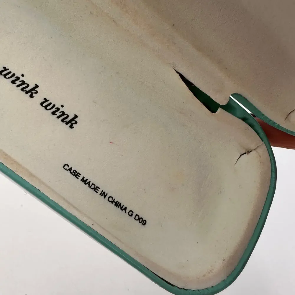 Kate Spade Green Teal Sunglasses Case
